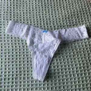 Bridal / Bride Lace Thong - One Size